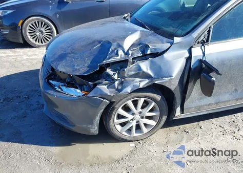 2012 Volkswagen Jetta 2.0L S z USA, uszkodzony, nr VIN 3VW1K7AJ2CM353479